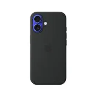 Apple iPhone 16 Silicone Case with MagSafe - Black (195949884931)