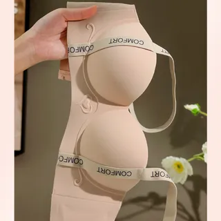 Bra การออกแบบตัวอักษรอย่างมีสไตล์ ไม่มีโครงเหล็ก,สไตล์บางเรียบง่ายสีทึบชุดชั้นในระบายอากาศและสะดวกสบายผู้หญิง
