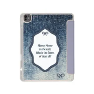 iPad Air6/7 13" 2025 (M2/M3) Clear Purple Mirror Quotes (88528799158918852879206777)