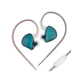 หูฟัง KZ EDCX In-Ear Monitor Headphone Cyan Mic