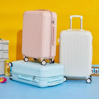 กระเป๋าเดินทางเฟรมซิป color series สีสันสดใสสุดน่ารัก มี 20/24นิ้ว [รับประกัน3ปี ]