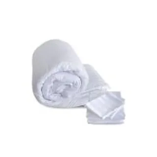 LUCKY MATTRESS ชุดผ้าปูที่นอนพร้อมผ้านวม Micro Touch Premium ขนาด 6 ฟุต x 14 นิ้ว MP 002 สีขาว (MKP1172174)