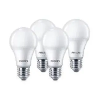 หลอด LED PHILIPS A60 12 วัตต์ WARM WHITE E27 แพ็ก 4 ชิ้น (1271506)