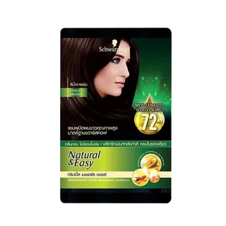 แชมพูปิดผมขาว Schwarzkopf Natural & Easy Hair Color Shampoo