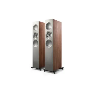 ลำโพง KEF Reference 3 Meta Home Audio Speaker (ต่อคู่) Satin Walnut/Silver