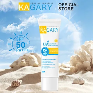 KAGARY Triple UV Elixir Sunscreen SPF50+ PA+++ กันแดด กันแดดทาหน้า ครีมกันแดดและหลังออก ผิวฉ่ำโกลว์ ปกป้องสูงสุด