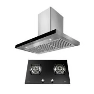 เตาฝัง+เครื่องดูดควัน LINEA G73 2G+LDH TC 90.1 (1234726)