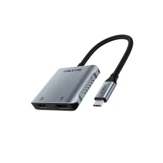 ตัวแปลง Cabletime CB71G USB-C to HDMI DP Adapter