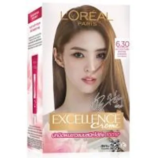 เอกซ์เซลเล้นซ์ครีมเปลี่ยนสีผมบลอนด์เข้มประกายทอง 6.30 Excellence Golden Dark Blonde Hair Colour Cream 6.30 (6923492547454)