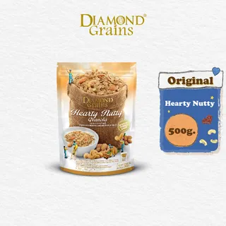 Diamond Grains กราโนล่า สูตร Original Granola มีหลากหลายรสให้เลือก ขนาด 500 กรัม ไดมอน