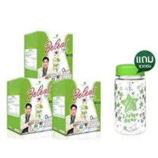 Beleaf Natural บีลีฟ ไฟเบอร์ 10 ซอง/กล่อง (แพ็ก 3 กล่อง) แถมขวดชงดื่ม 1 ใบ (336194-702669010)