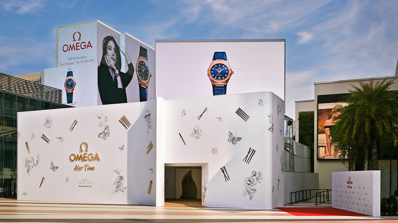 OMEGA เปิดนิทรรศการ “HER TIME”  เฉลิมฉลองให้กับประวัติศาสตร์และผลงานปัจจุบัน ของโลกการผลิตเวลาสำหรับสตรี เป็นเวลามากกว่า 100 ปี