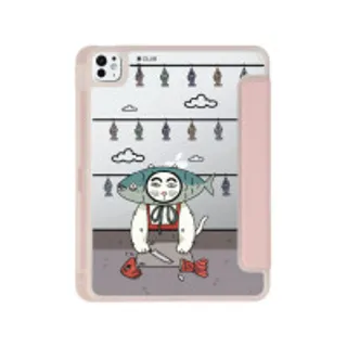 iPad Pro 11" (2024) Clear Pink Omagase Cat (88528794212178852879236385)
