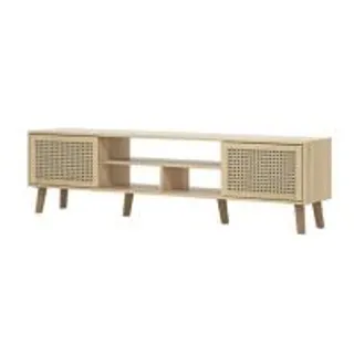 ตู้วางทีวี TOMATO HOME MILLERS RATTAN 180 ซม. สีโอ๊ค (1298094)