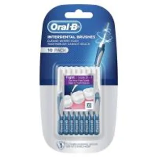 ออรัลบีแปรงซอกฟันอินเตอร์เดนทัลบรัช 10ชิ้น Oral B Interdental Brushes 10pcs. (4902430857659)