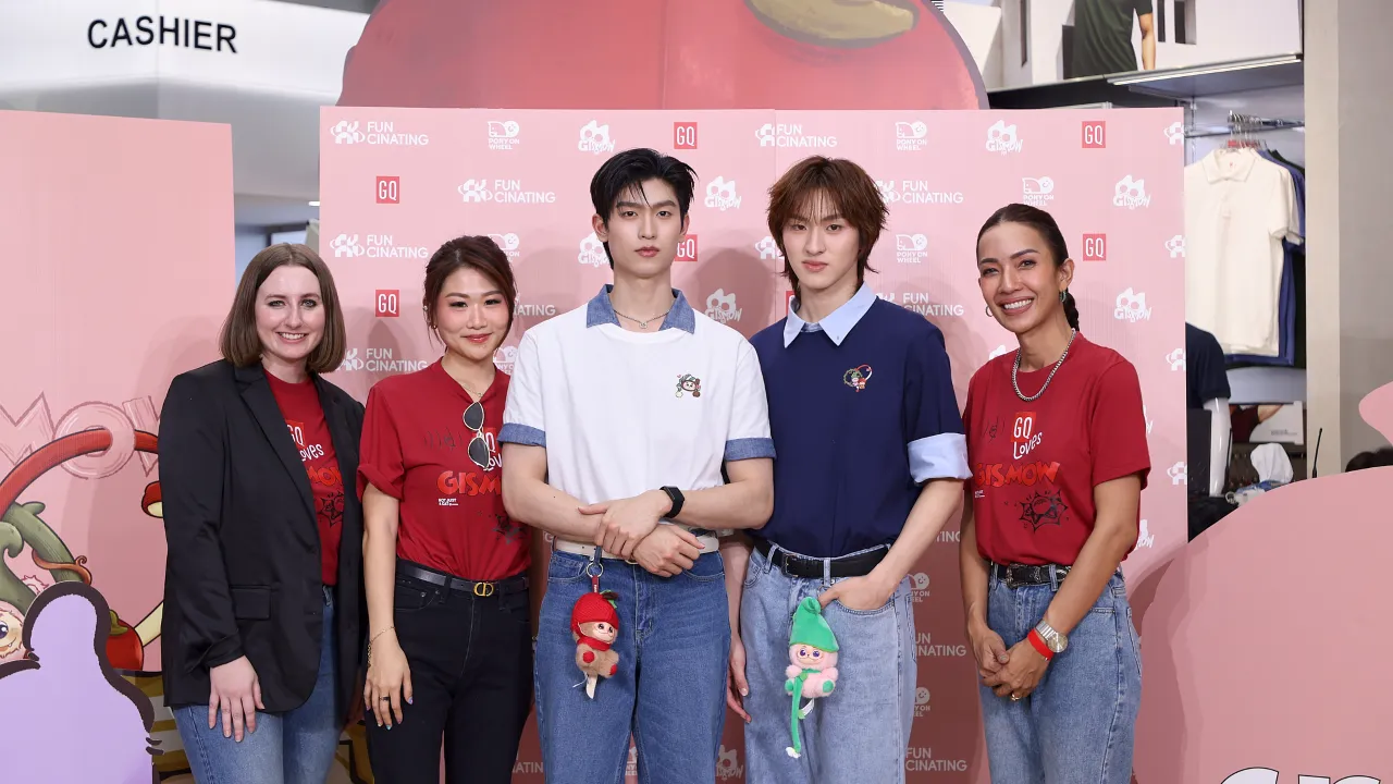 แฟนคลับกรี๊ดสนั่น! “โทมัส - ก้อง” เสิร์ฟโมเมนต์สุดฟิน ในงาน GQ x GISMOW ที่ Mega Bangna