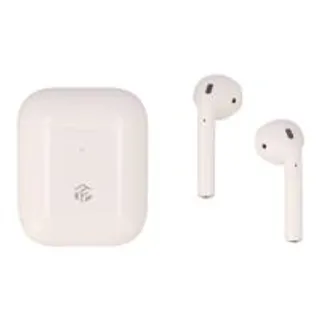 หูฟังไร้สาย TECHPRO Airbuds 2 with Wireless charging case White (8857817613693)