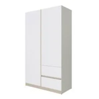 ตู้เสื้อผ้า 2 บานเปิด KONCEPT HOLLYN 19230650 120 ซม. สีไอโวรี่ลินิน (1301155)