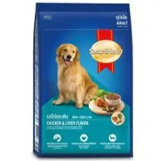 สมาร์ทฮาร์ทอาหารสุนัขโตรสไก่และตับ 3กก. Smart Heart Adult Chicken and Liver 3kg. (8850477803039)
