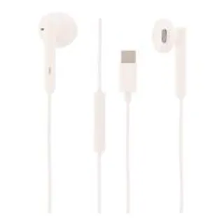 หูฟังมีสาย TECHPRO Headphone with Mic. Type-C White (8857817087456)