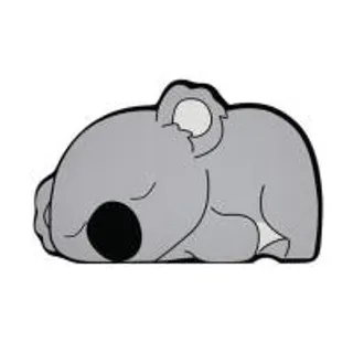 พรมพียู SNAZZ KOALA 38x58 ซม. สีเทา (1300610)