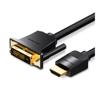 สายแปลง Vention HDMI Male to DVI 24+1 Male 2M Black