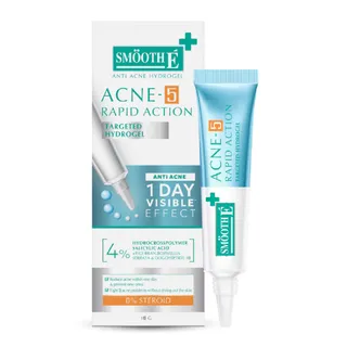 เจลแต้มสิว Smooth E Acne-5 Rapid Action