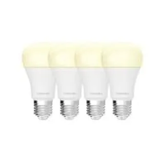 หลอด LED TOSHIBA A60 HIGH LUMEN 10 วัตต์ COOL WHITE E27 (แพ็ก 4 ชิ้น) (1301324)