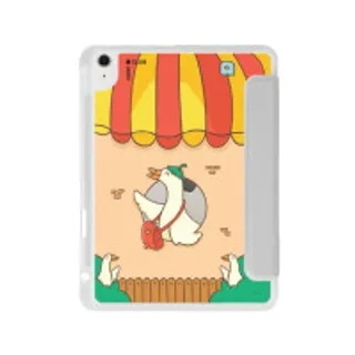 iPad Air4/5/6/7 11" 2025 (M2/M3) Clear Grey Vacation Duck (88528793999748852879399080)